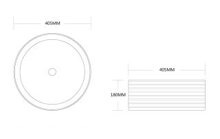 Раковина Cerutti SPA CR0051A 40см белый
